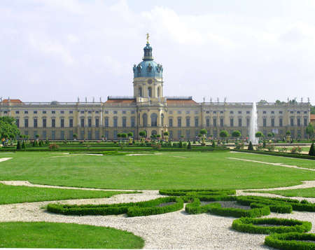 Schloss Charlottenburg in Berlin      の写真素材