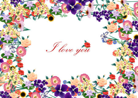 St.Valentine greeetingsの写真素材