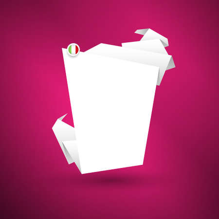 abstract origami vector backgroundのイラスト素材
