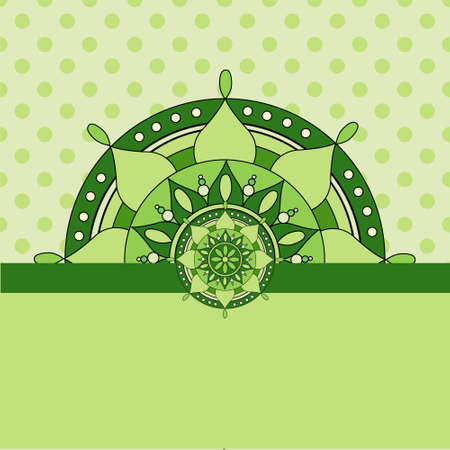 greeting card flowers vectorのイラスト素材