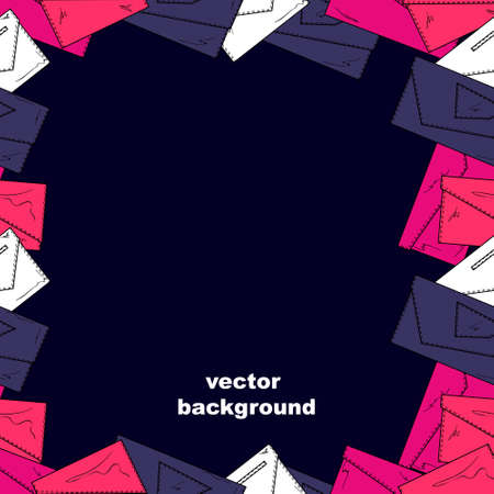 vector background womens bagsのイラスト素材