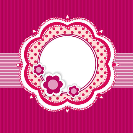 vector floral background designのイラスト素材