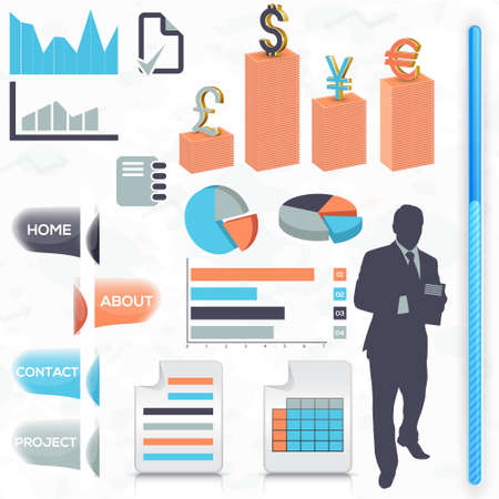 independence day postcard designのイラスト素材