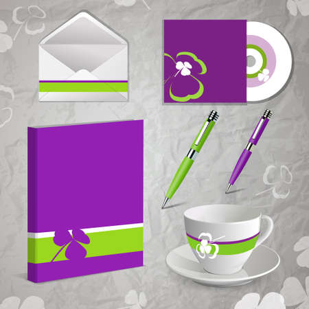 sheets paper envelopes pen lorgnetteのイラスト素材