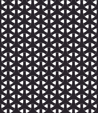 Seamless repeating abstract geometric square round patternのイラスト素材
