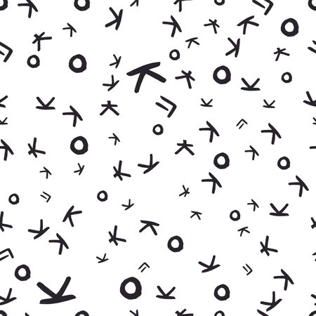 Illustration Seamless Repeat Textile Pattern Designのイラスト素材