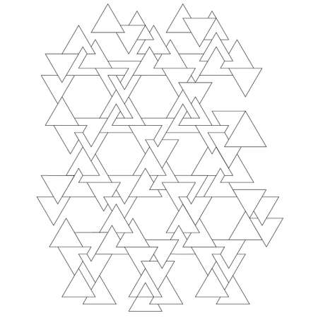 geometric pattern illustration textile design interior triangle