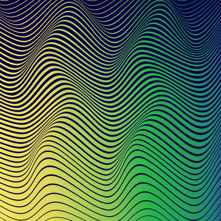 Abstract wavy background. Vector illustration. Can be used for wallpaper, web page background, web banners.のイラスト素材
