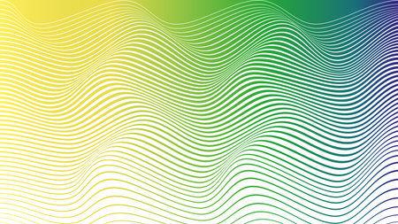 Abstract background with wavy, waving lines. Vector illustration, EPS 10のイラスト素材