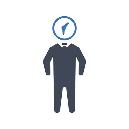 Time management iconのイラスト素材