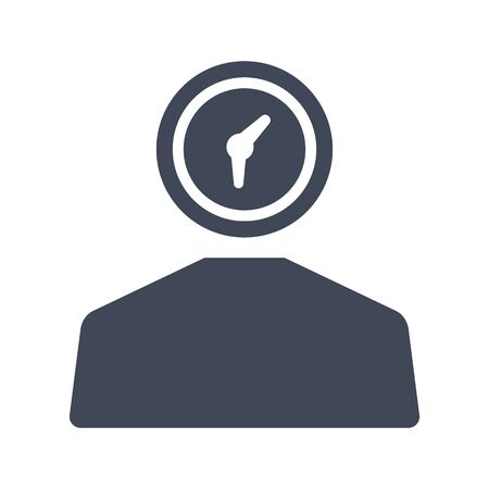 Time planning iconのイラスト素材