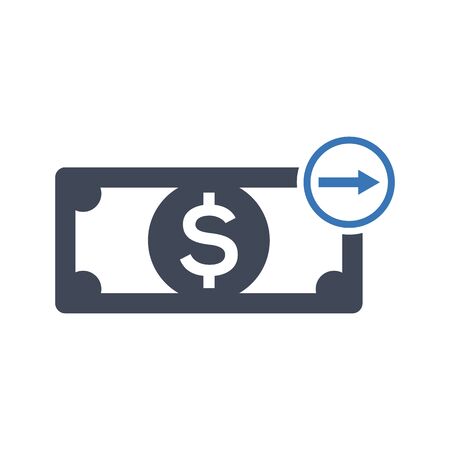 Money send iconのイラスト素材