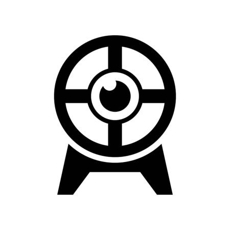 Web camera iconのイラスト素材