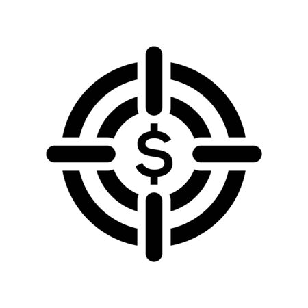 Business target iconのイラスト素材
