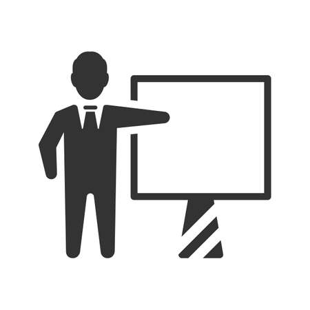 Presentation iconのイラスト素材