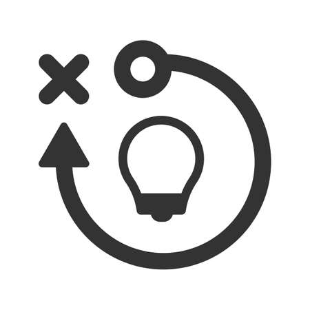 Strategy solution iconのイラスト素材
