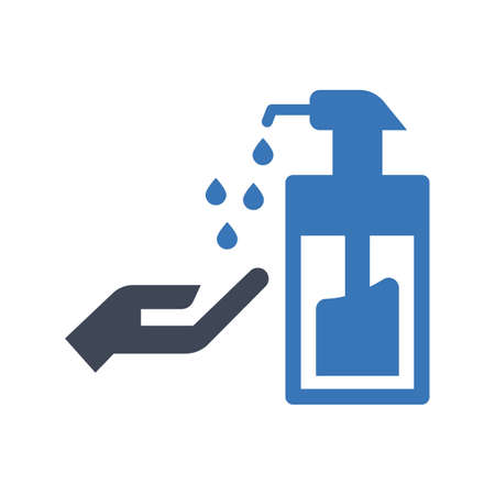Hand wash iconのイラスト素材