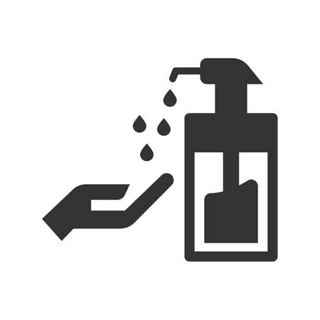 Hand wash iconのイラスト素材