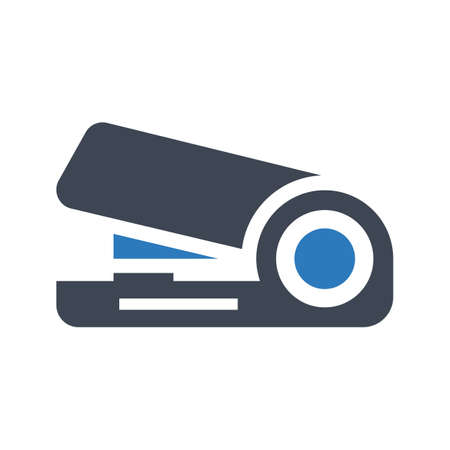 Stapler stationery iconのイラスト素材
