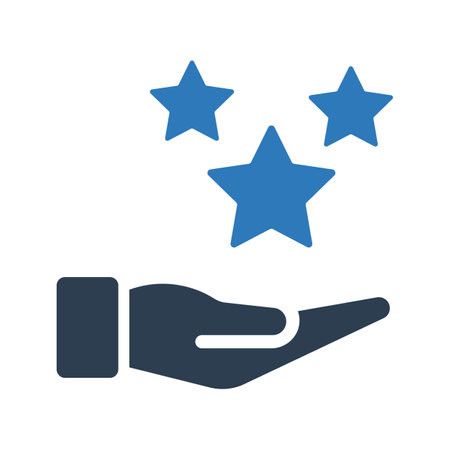 Customer rating iconのイラスト素材