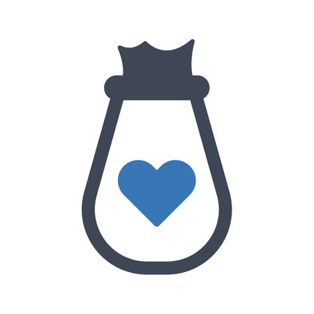 Charity funding iconのイラスト素材