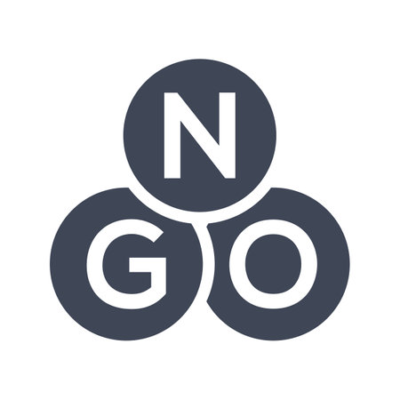 NGO organization iconのイラスト素材