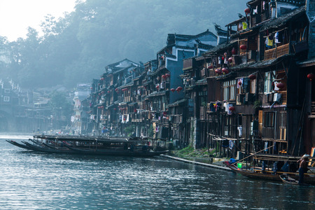 Fenghuang ancient townの写真素材