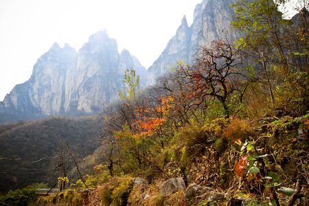Taihang Mountainsの写真素材
