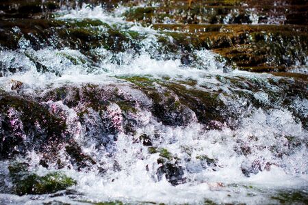 Waterfall at Taihang Mountainsの写真素材