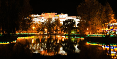 Lhasa in Tibetの写真素材