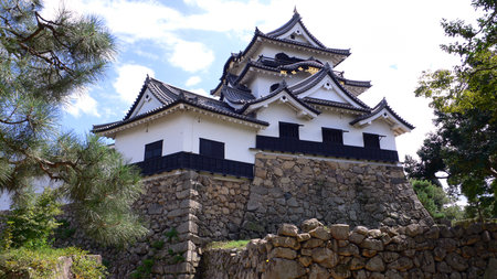 Matsumoto Castle in Nagano Prefecture, Japan.の写真素材