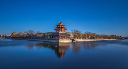 The Forbidden City in Beijing, Chinaの写真素材