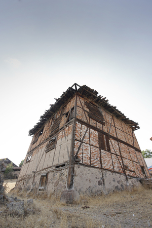 abandoned houseの写真素材