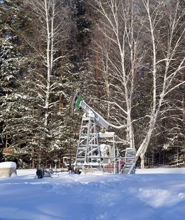 Walk through the beautiful places frosty Russian winterの写真素材
