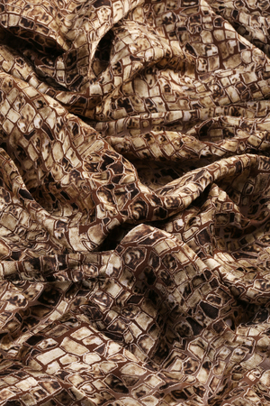 close-up texture crumpled fabric spotty colors studio