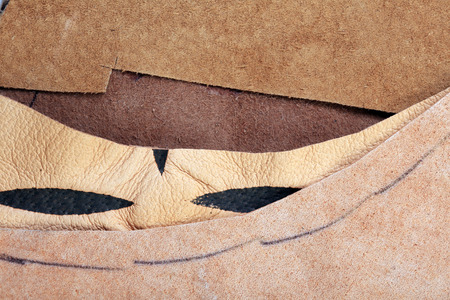 macro texture fragment brown leather studio