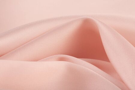 macro texture of pink chiffon folds studioの写真素材