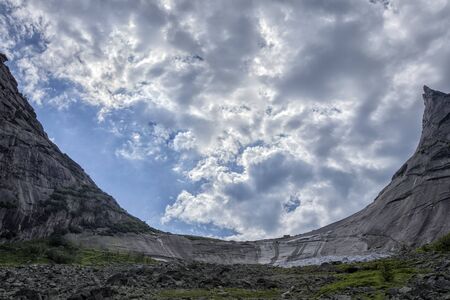 Mount Ergaki - western Sayans on a summer dayの写真素材