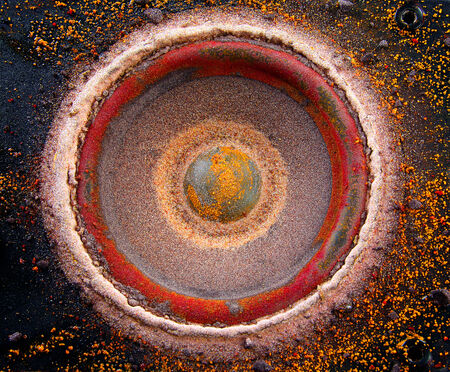 texture dynamics, colorful circles, beautiful, colorfulの写真素材