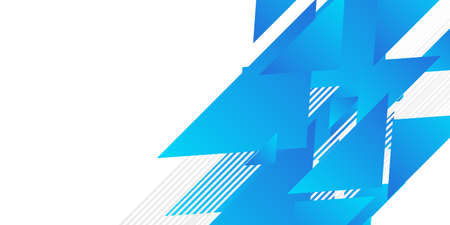 Abstract minimal blue background with geometric creative and minimal gradient concepts, for posters, banners, landing page concept imageのイラスト素材