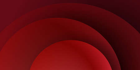 Abstract wavy circle dark red background
