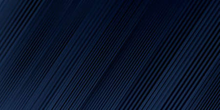 Abstract background dark blue for presentation design. Abstract bright blue color strip pattern luxury dark blue with geometric elements. Vector illustration design. Cool strip wave poster elementの写真素材