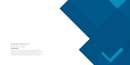 Abstract blue triangle square shape with futuristic concept backgroundのイラスト素材