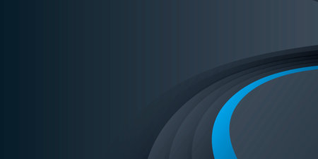 3D abstract background with paper cut shapes. Vector design layout for business presentations, flyers, posters and invitations. Blue carving artのイラスト素材