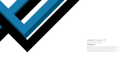 Abstract blue triangle square shape with futuristic concept backgroundのイラスト素材