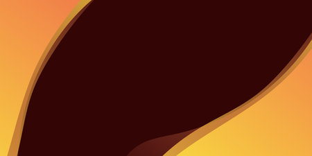 Vector background of wave curve element. Abstract vector background with wavy style. Dynamic...