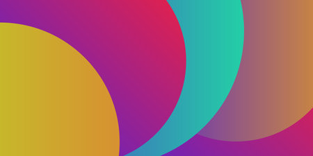 Abstract colorful trendy dynamic background. Vector design for presentation background, banner, and moreのイラスト素材