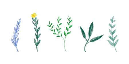 Floral doodles background. Floral universal artistic templates. Good for greeting cards, invitations, fliers and other graphic design.のイラスト素材