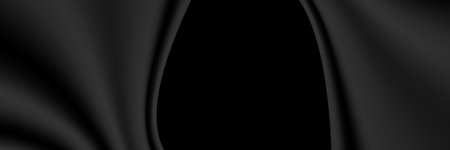 Black luxury fabric background with copy space. Abstract Illustration. Luxurious black line background. Abstract dark background illustration with geometric graphic elementsのイラスト素材