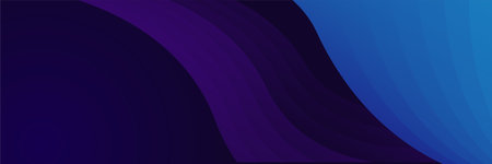 Modern blue purple abstract banner background design. Vector illustration design for presentation,...